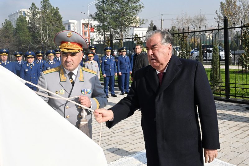 President of Tajikistan Emomali Rahmon Inaugurates New Building of the Sino District Prosecutor’s Office