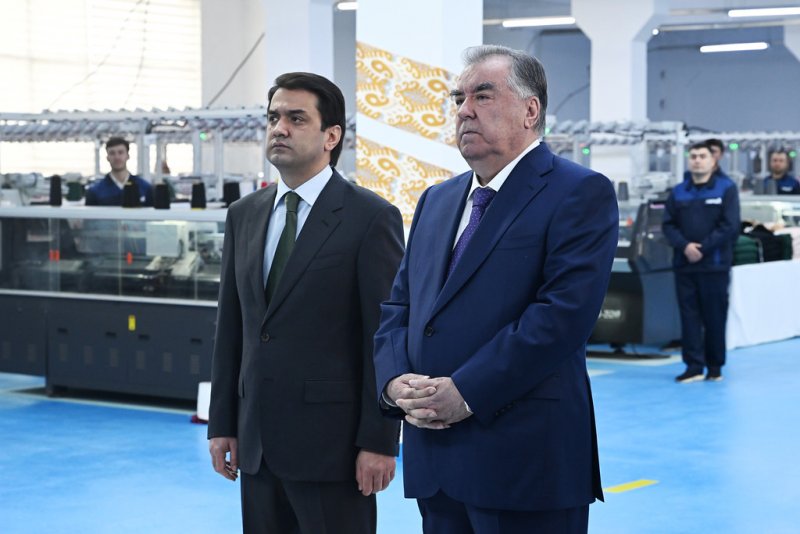President Emomali Rahmon attended the commissioning ceremony of Gardi Sewing Factory in Dushanbe