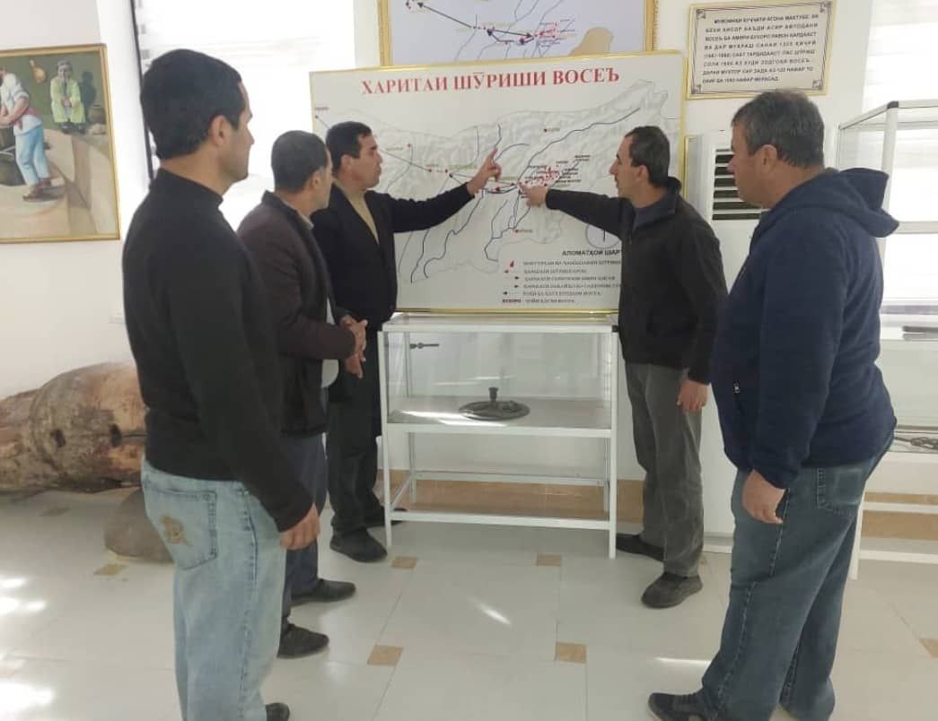 ОҒОЗИ ТАҲИЯИ ХАРИТАИ ХАТСАЙРИ ШӮРИШИ ВОСЕЪ