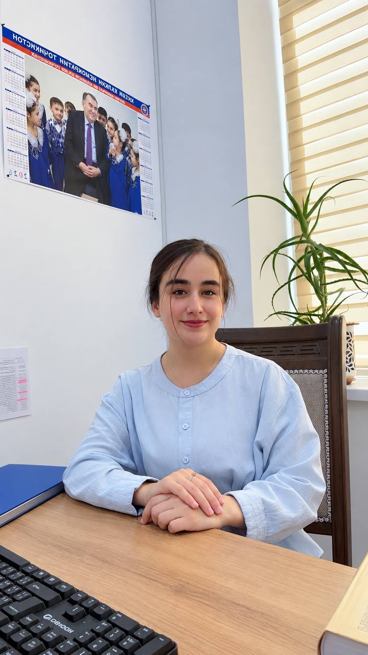 Холматова Дилноза Муродалиевна – мутахассиси шуъбаи робитаҳои хориҷии Агентӣ